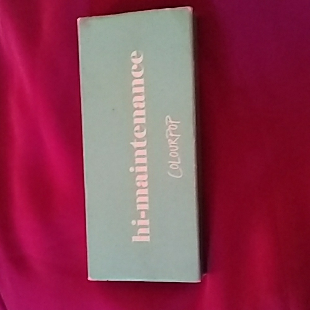 ColourPop hi-maintenance eye palette NIB